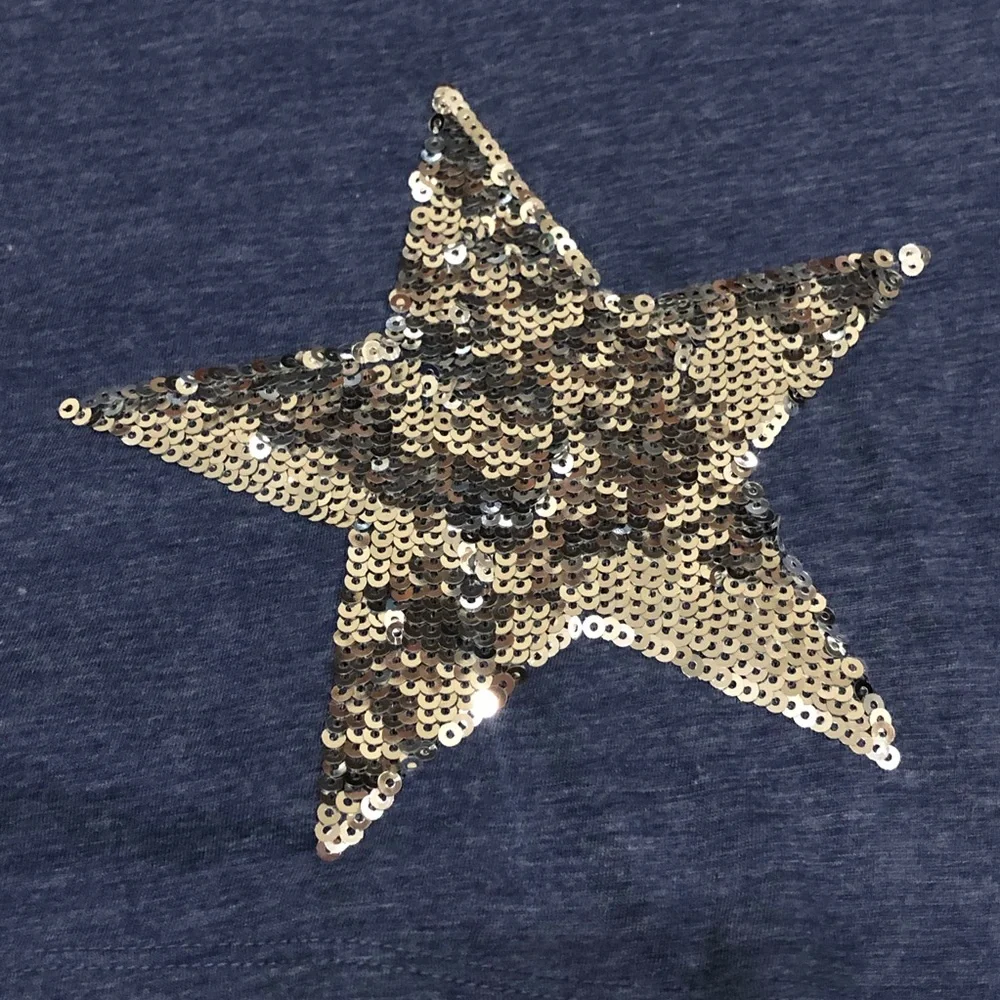 Pink Victoria’s Secret Star Sequin Crop Top Small - Picture 5 of 6